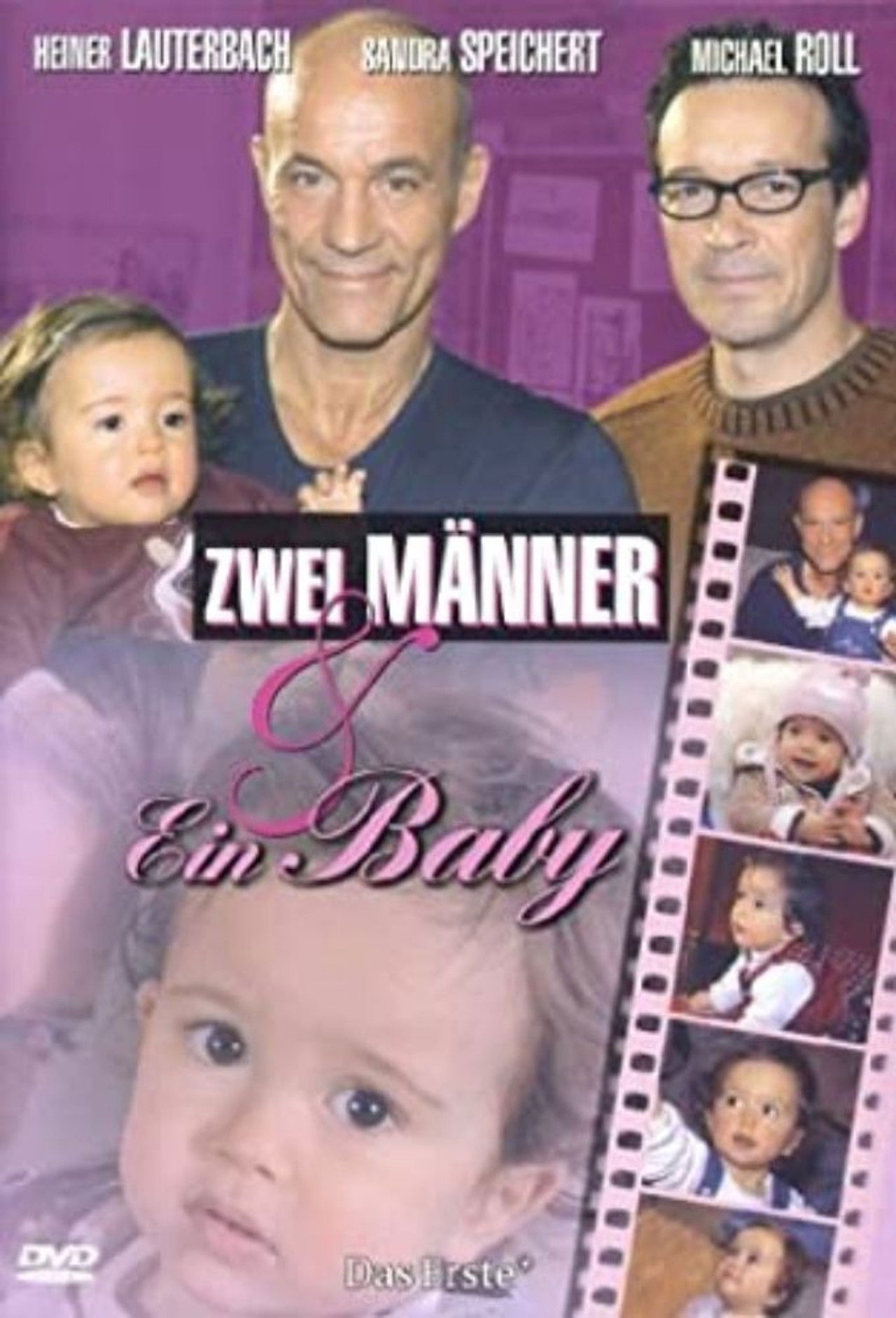 Zwei Männer und ein Baby Backdrop