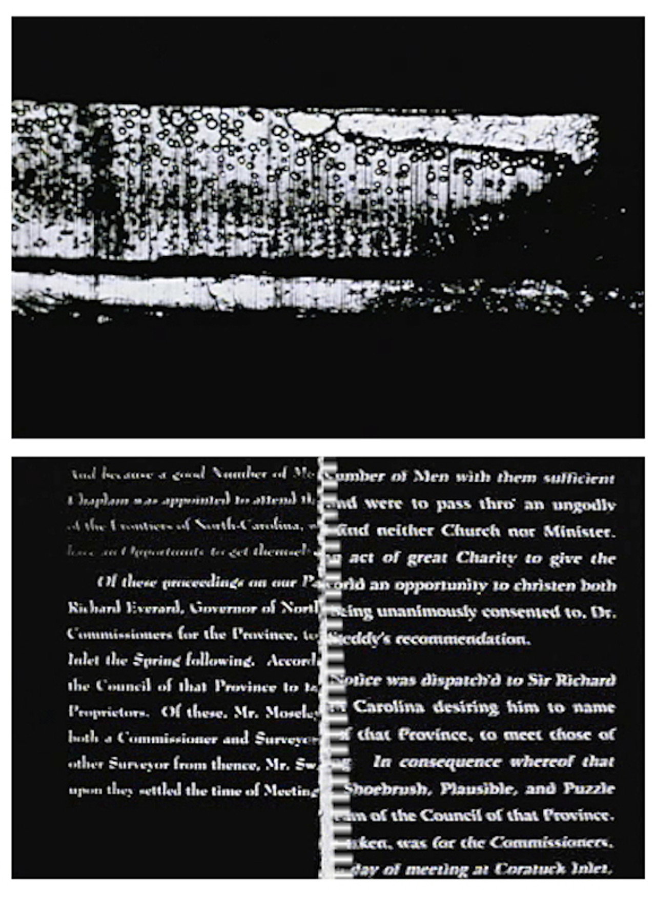 Secret History of the Dividing Line filmaffisch