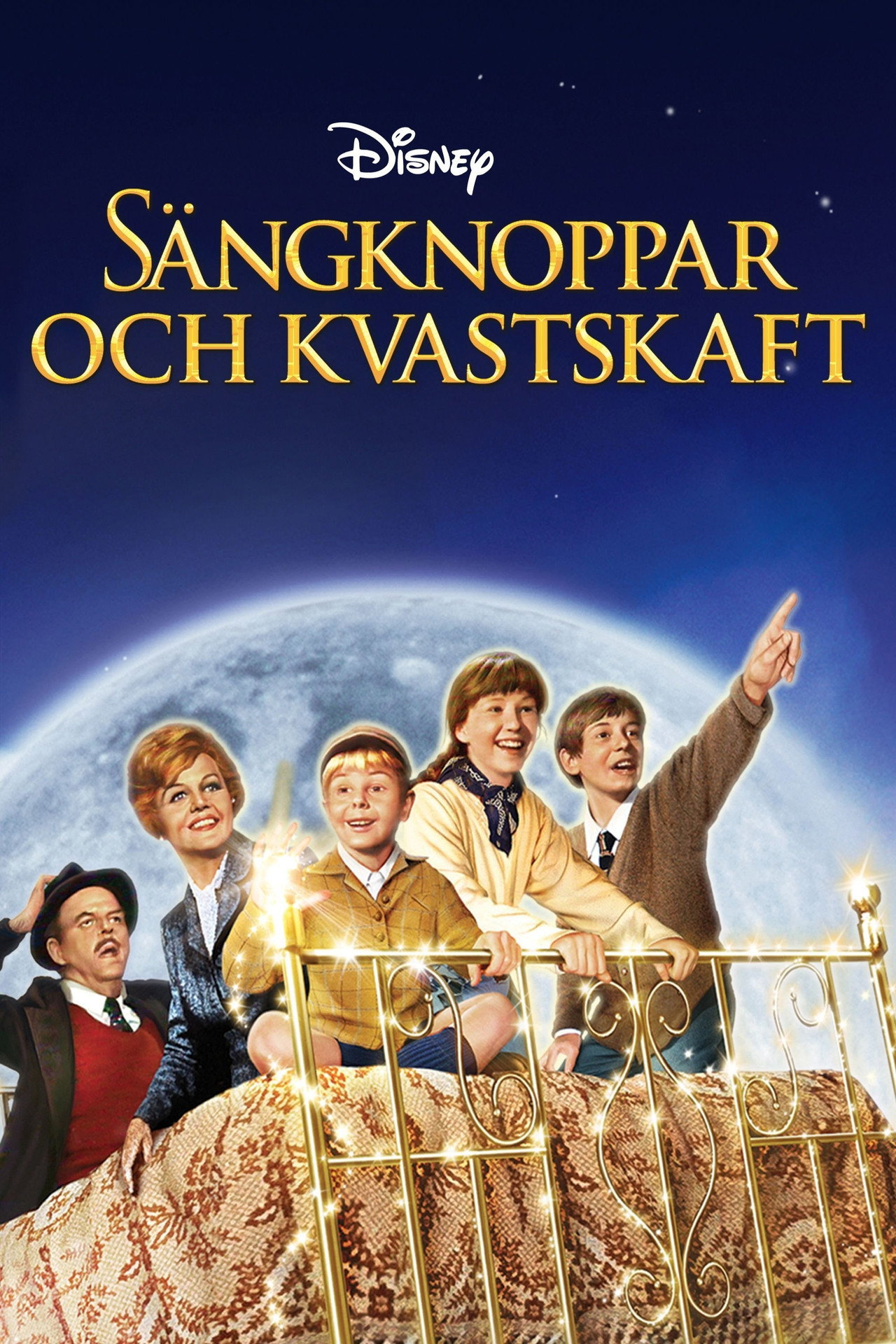 Sängknoppar och kvastskaft filmaffisch