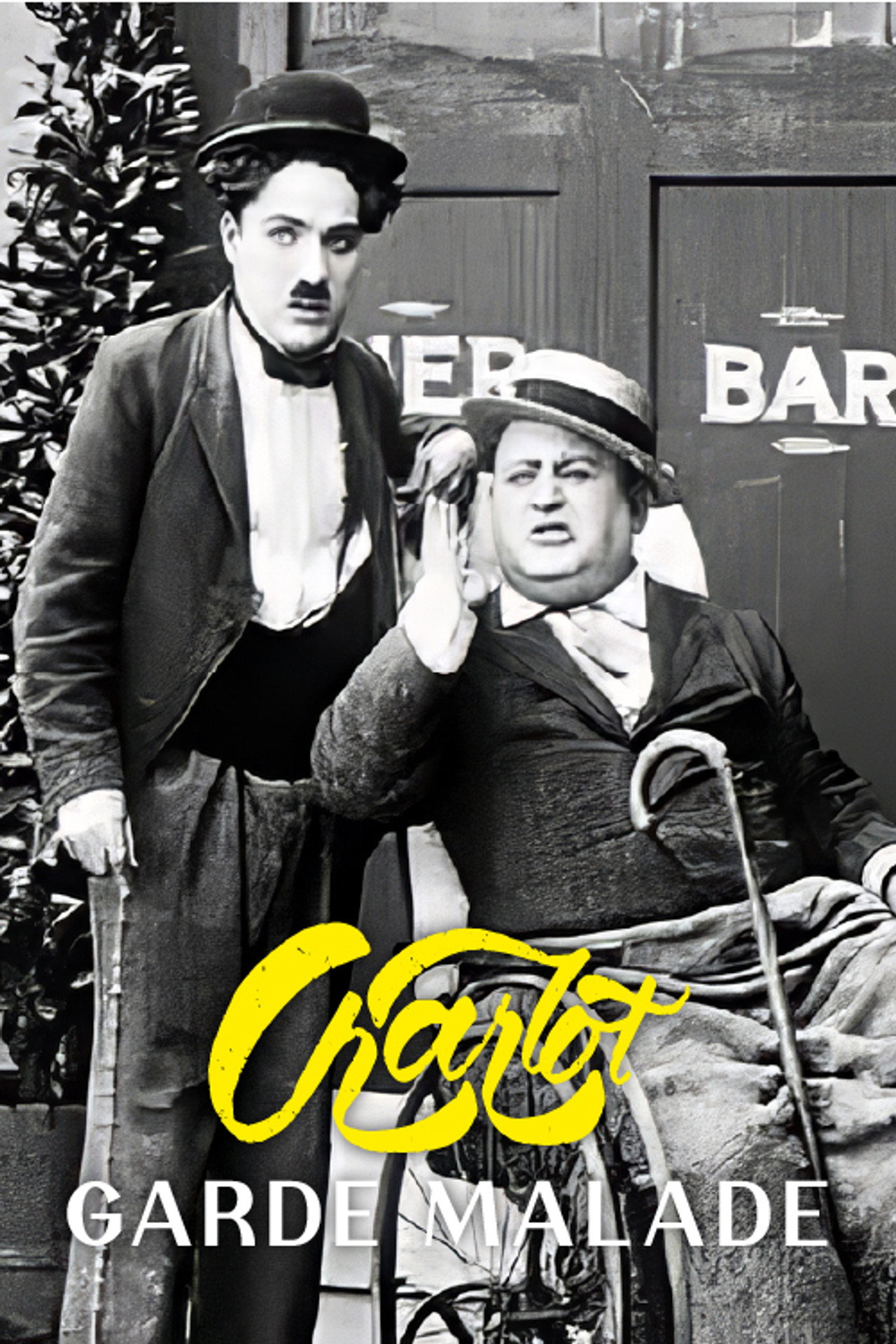 Charlot garde-malade poster