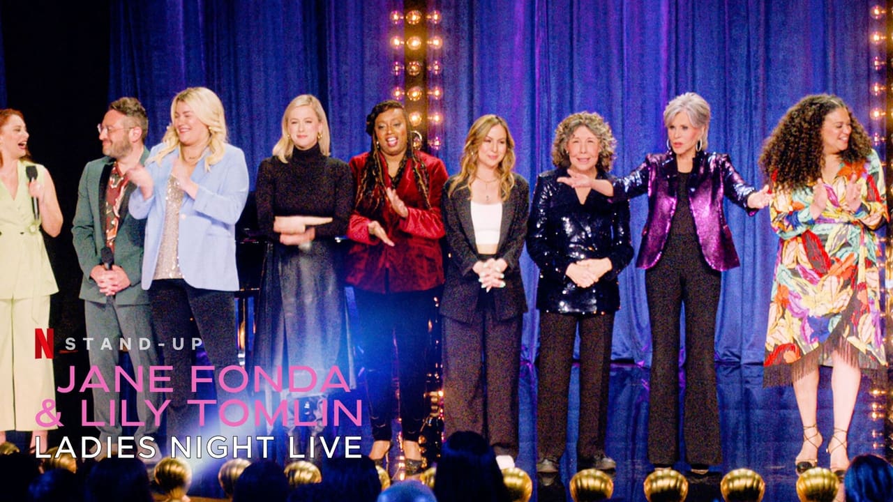 Jane Fonda & Lily Tomlin: Ladies Night Live background