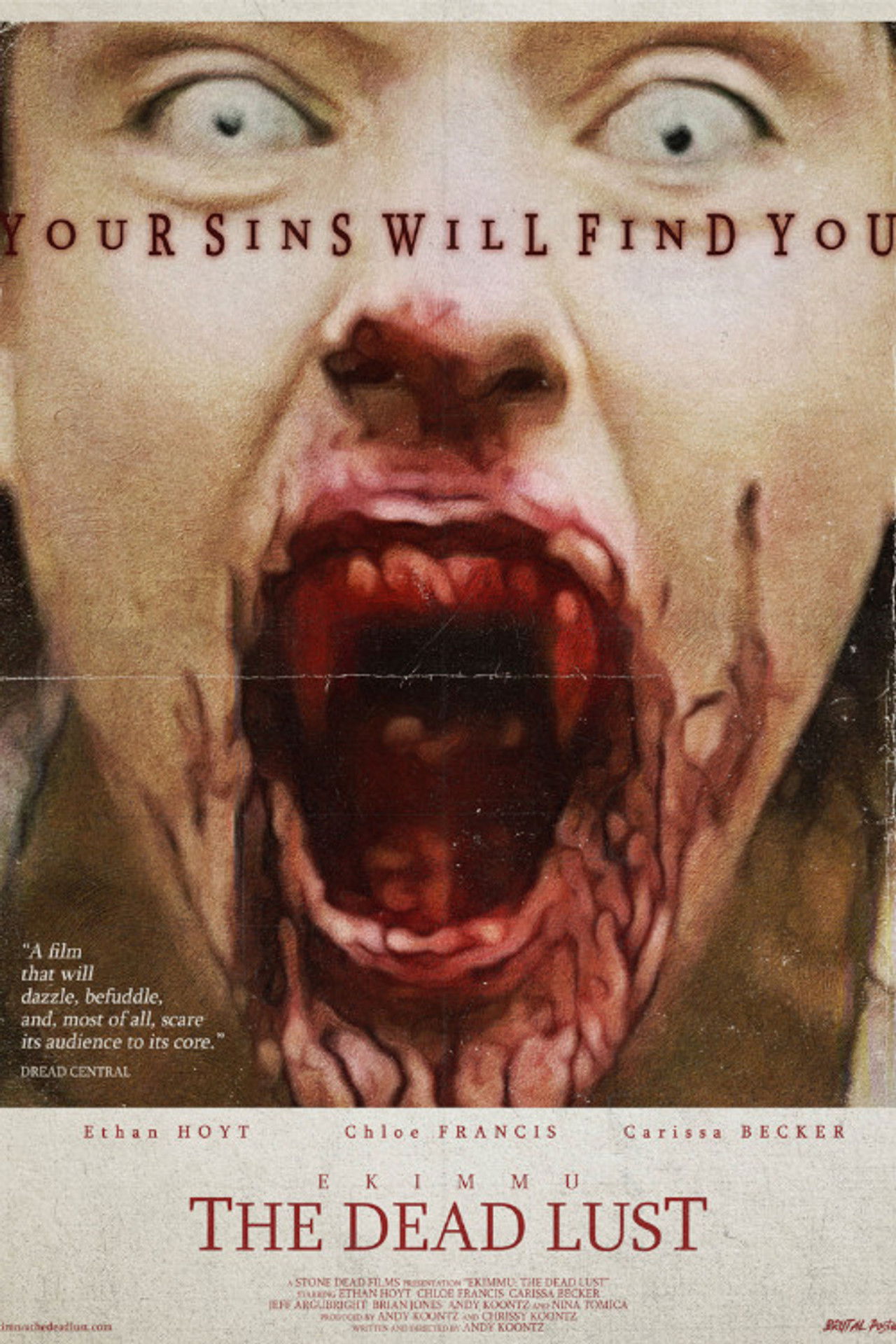 Ekimmu the Dead Lust Backdrop