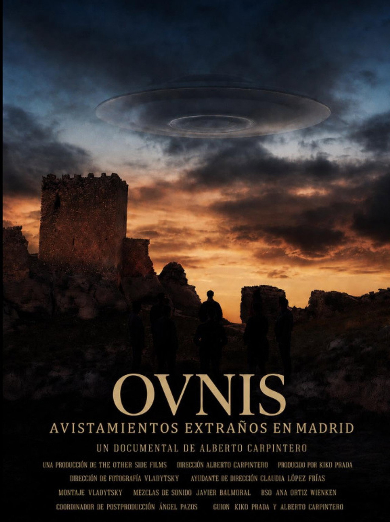 Ovnis: Avistamientos Extraños en Madrid filmaffisch