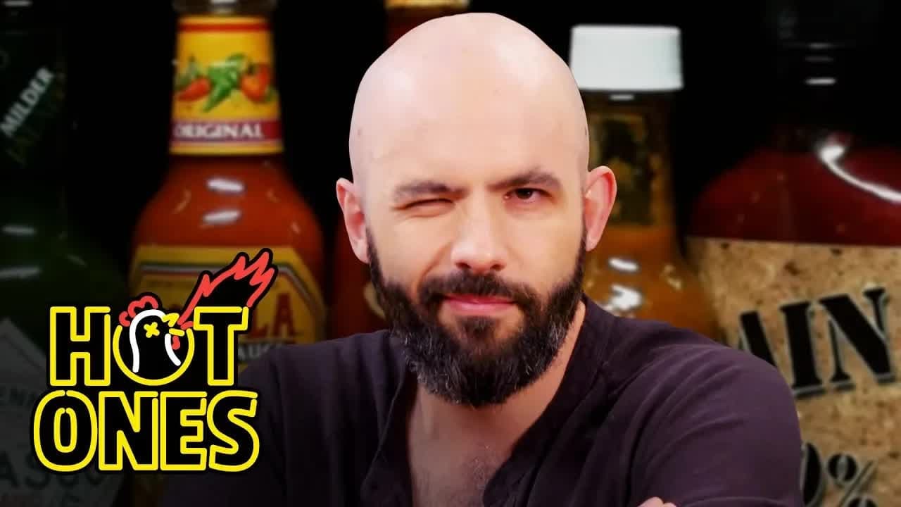 Hot Ones - Season 9 Episode 8 : Binging with Babish Gets a Tattoo While Eating Spicy Wings