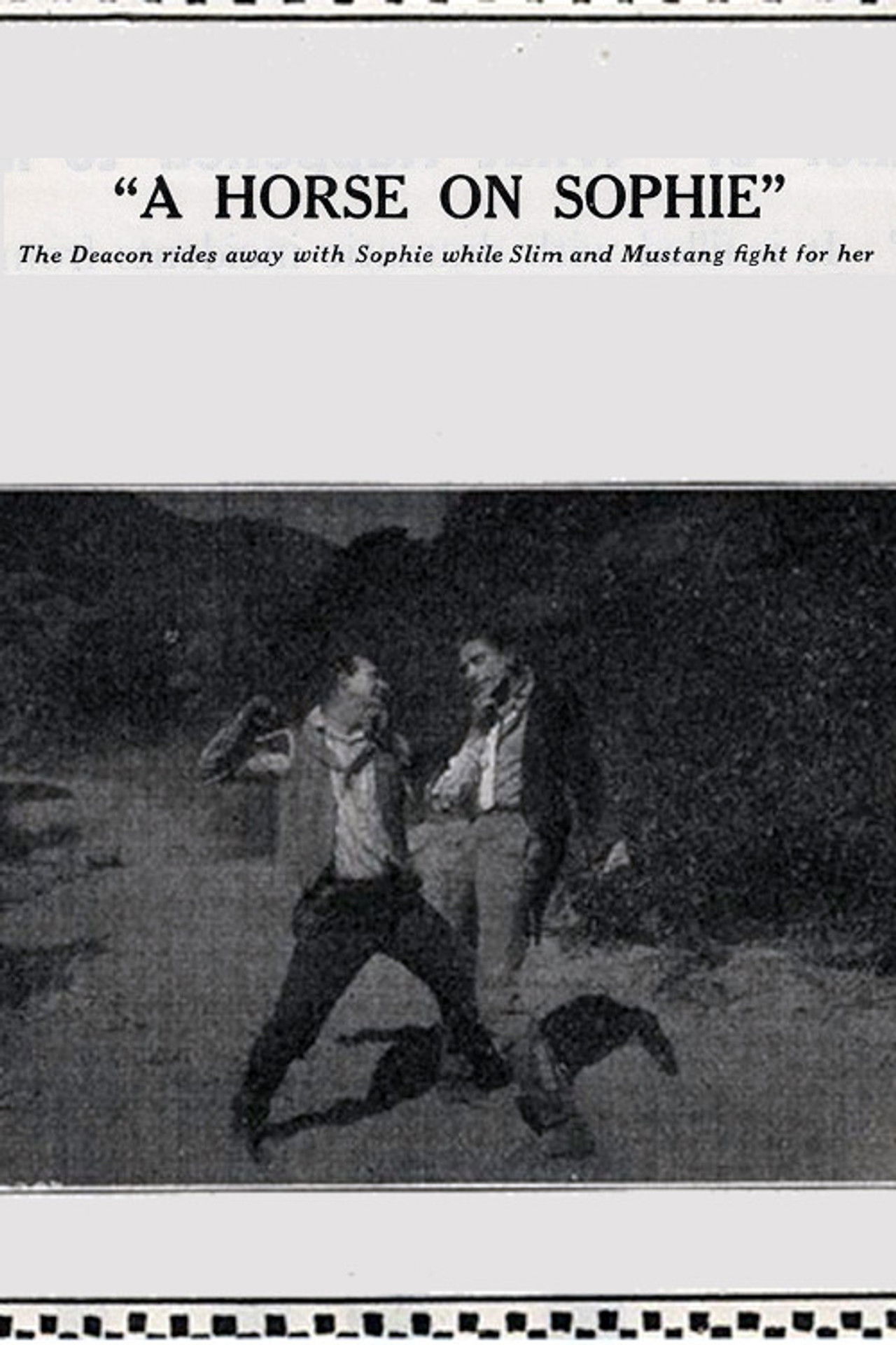 A Horse on Sophie Backdrop