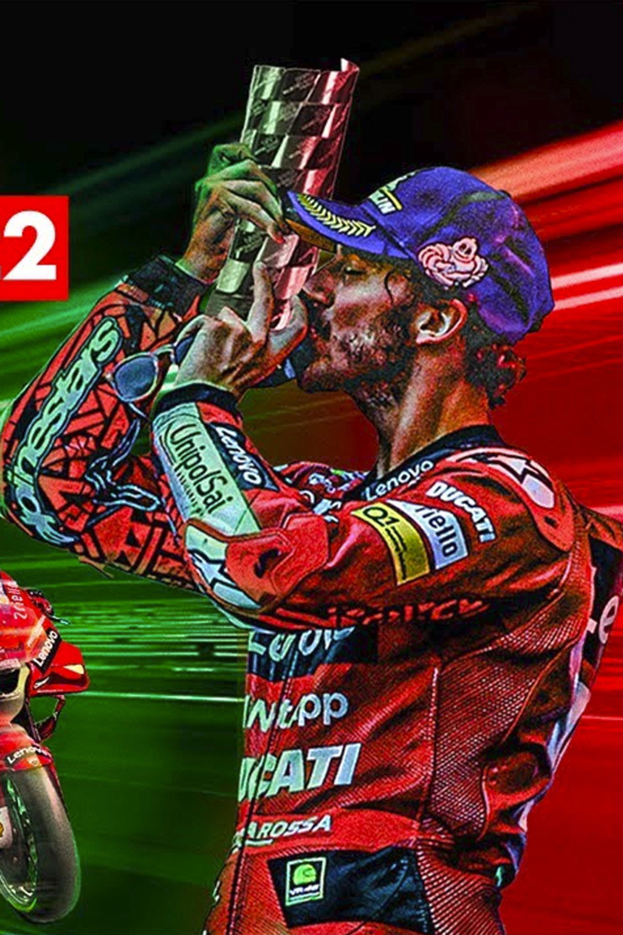 Rétro MotoGP 2022 - Bagnaia, le successeur Backdrop