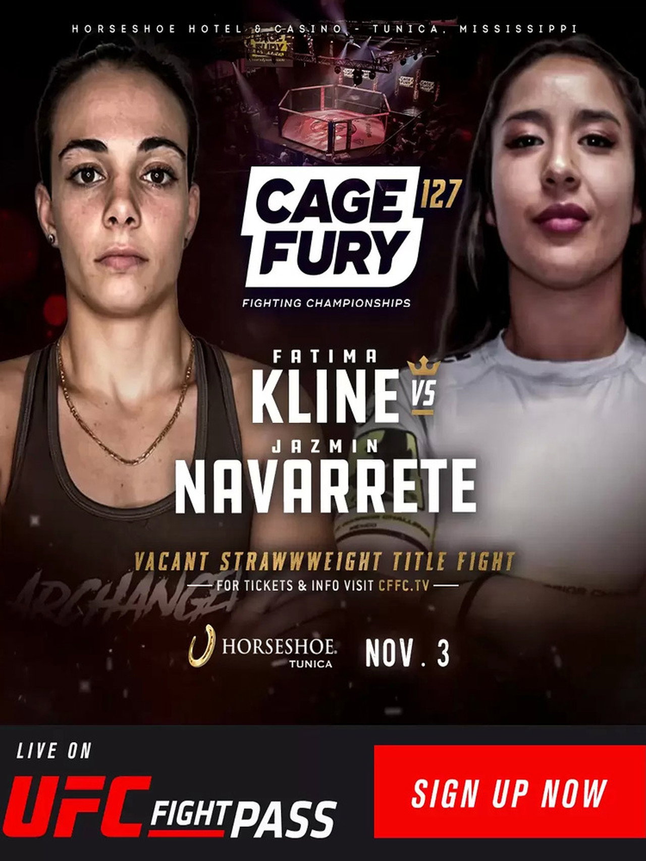 CFFC 127: Kline vs. Navarrete poster