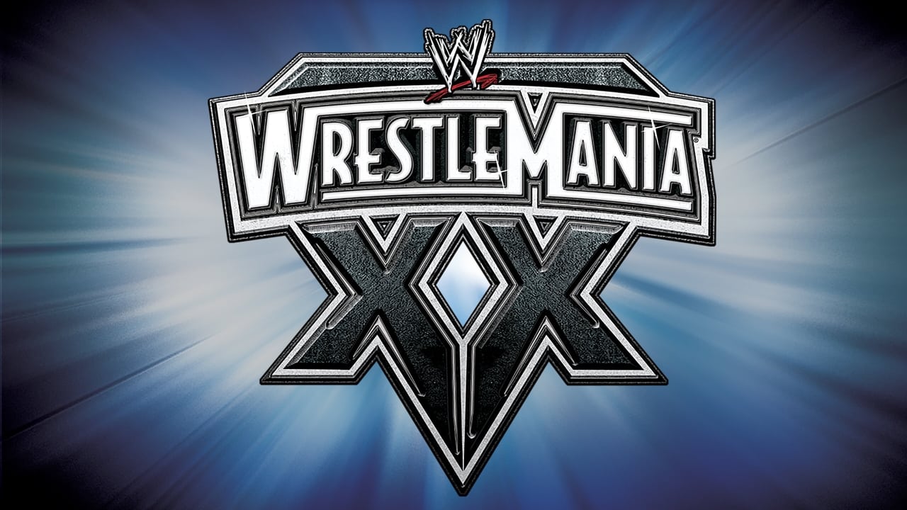 WWE WrestleMania XX Backdrop Image