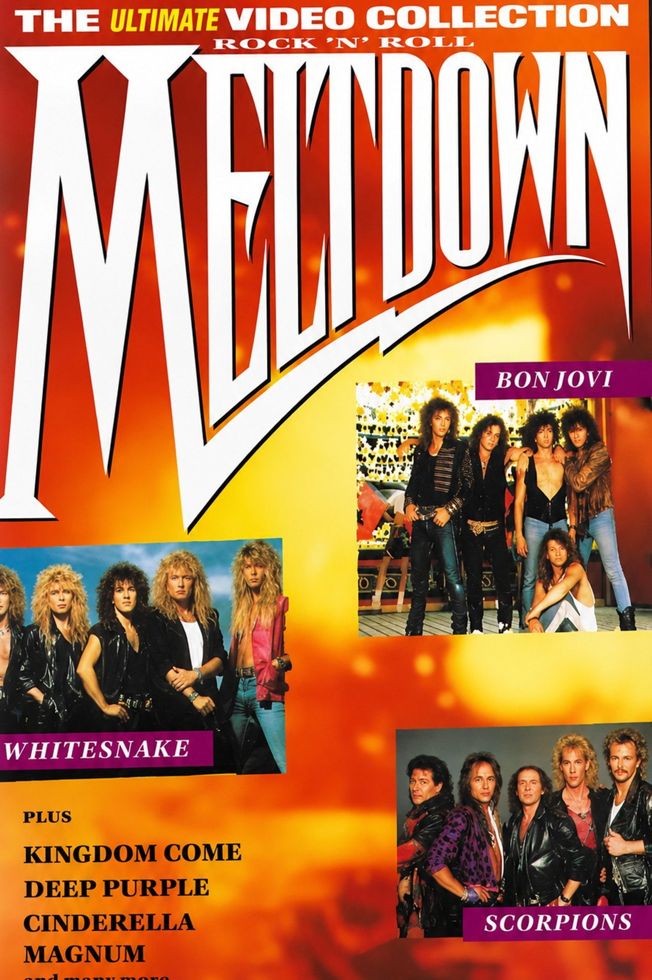 Rock n Roll Meltdown Backdrop