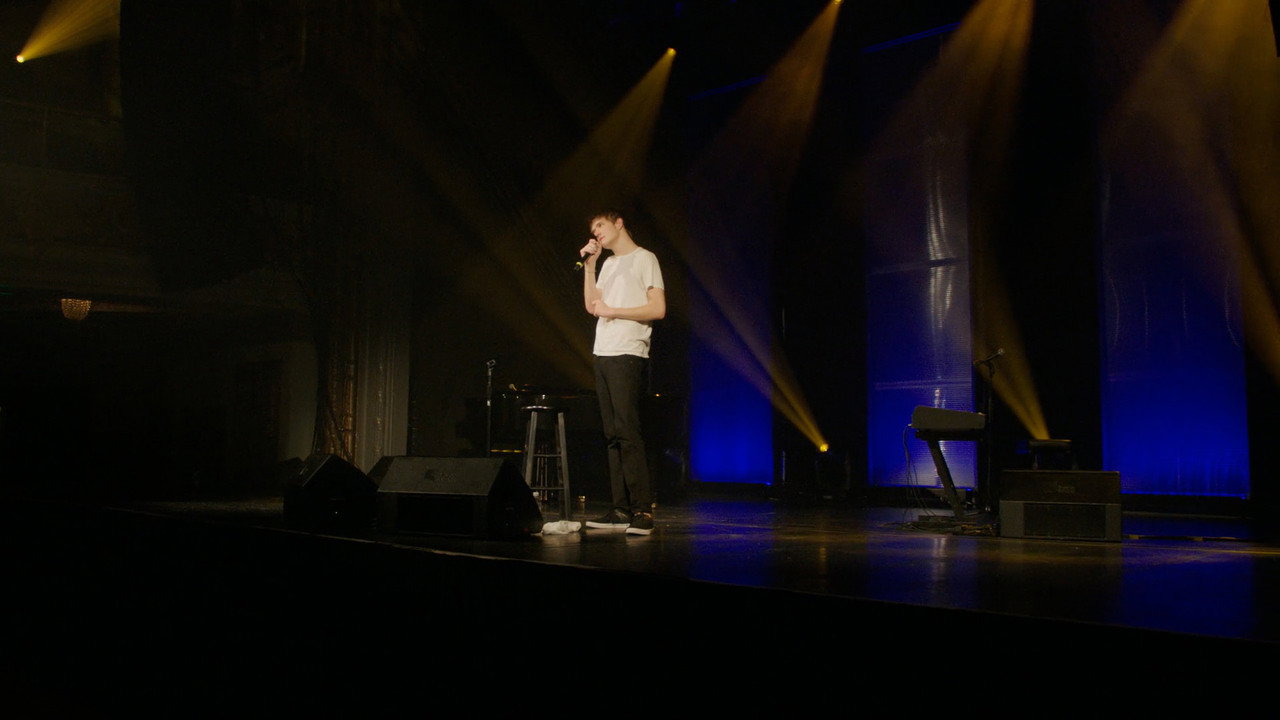 Bo Burnham: What. background 20