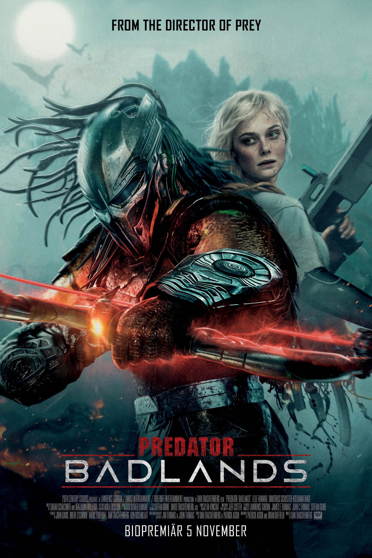 Predator: Badlands filmaffisch