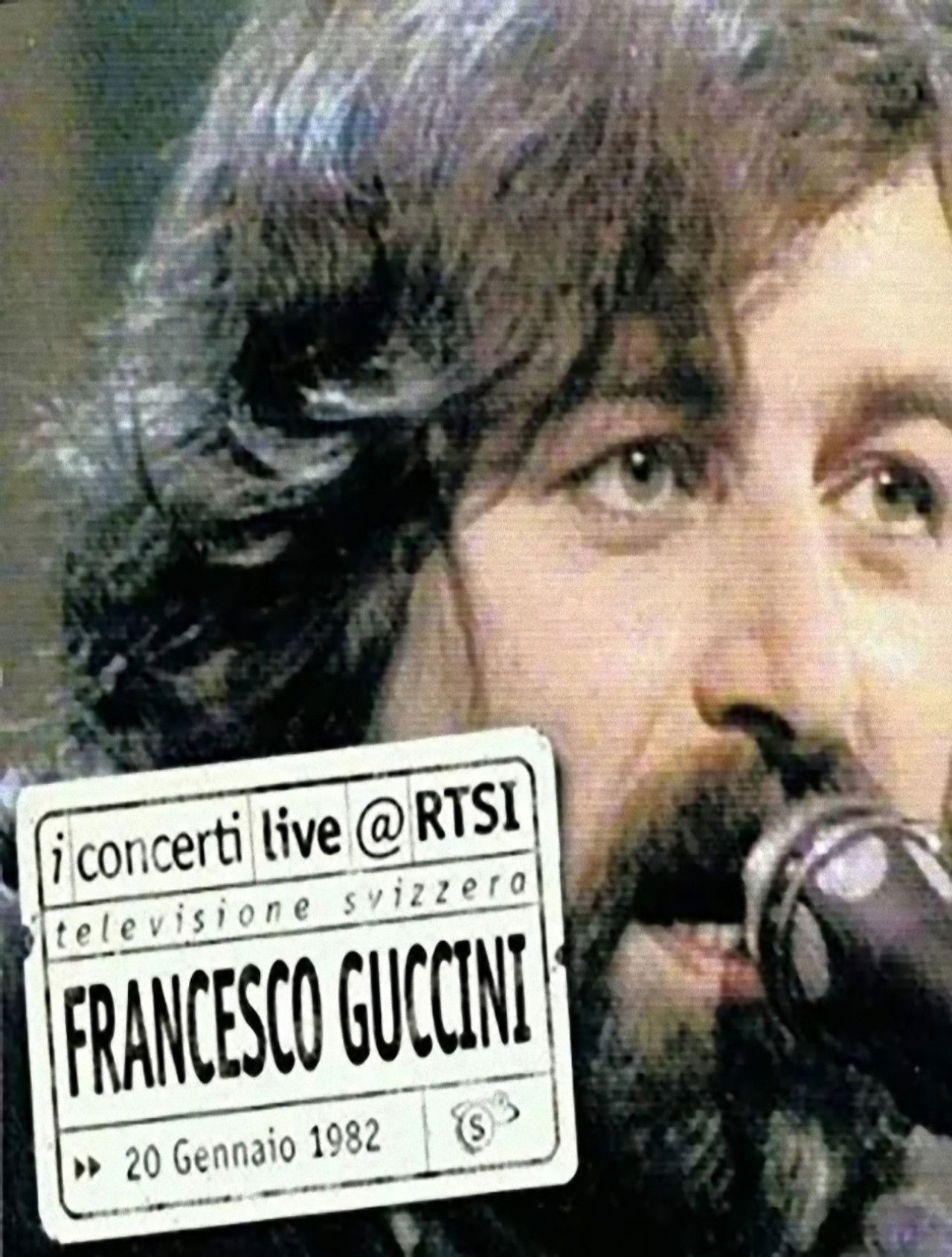 Francesco Guccini - Live @ RTSI Backdrop