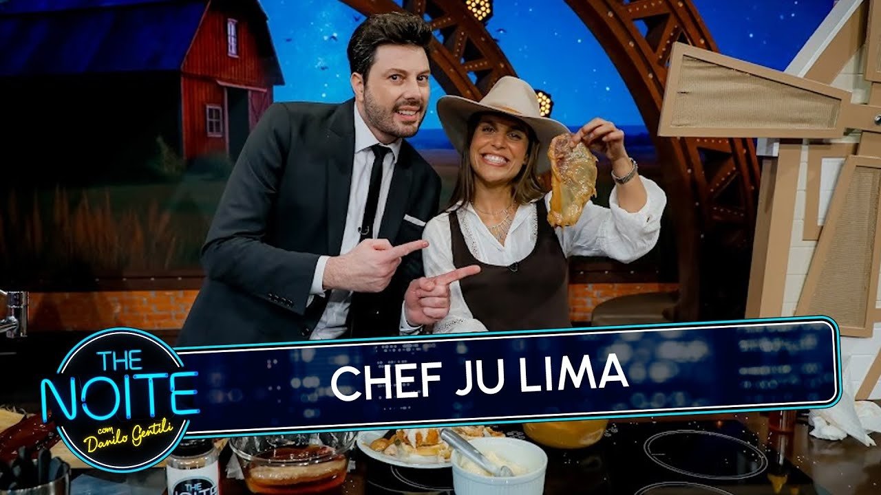 The Noite com Danilo Gentili - Season 12 Episode 146 : Chef Ju Lima
