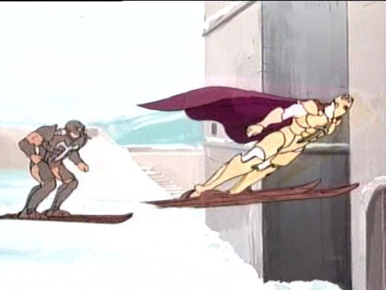 Le Roi Arthur et les Chevaliers de Justice — Campagne hivernale