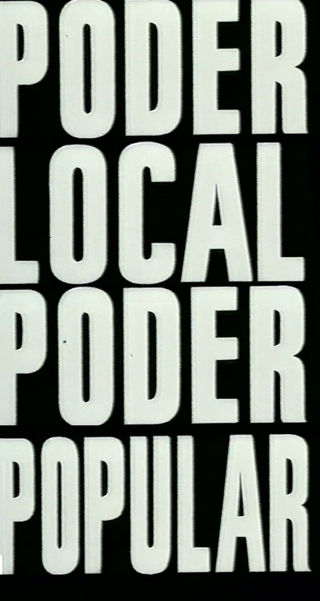Poder Local, Poder Popular filmaffisch