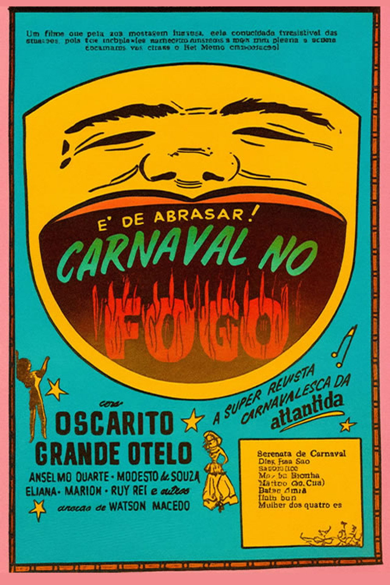 Carnaval no Fogo Backdrop
