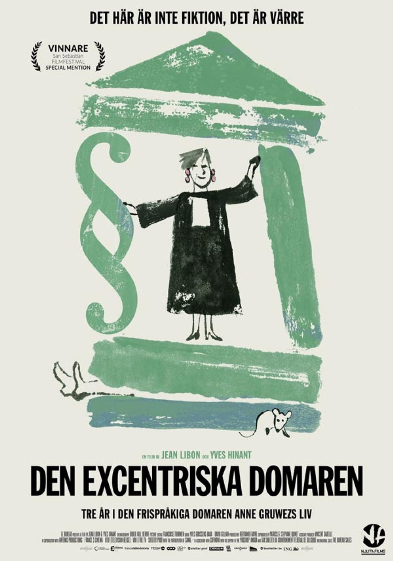 Den excentriska domaren filmaffisch