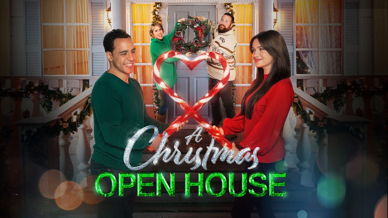 A Christmas Open House background