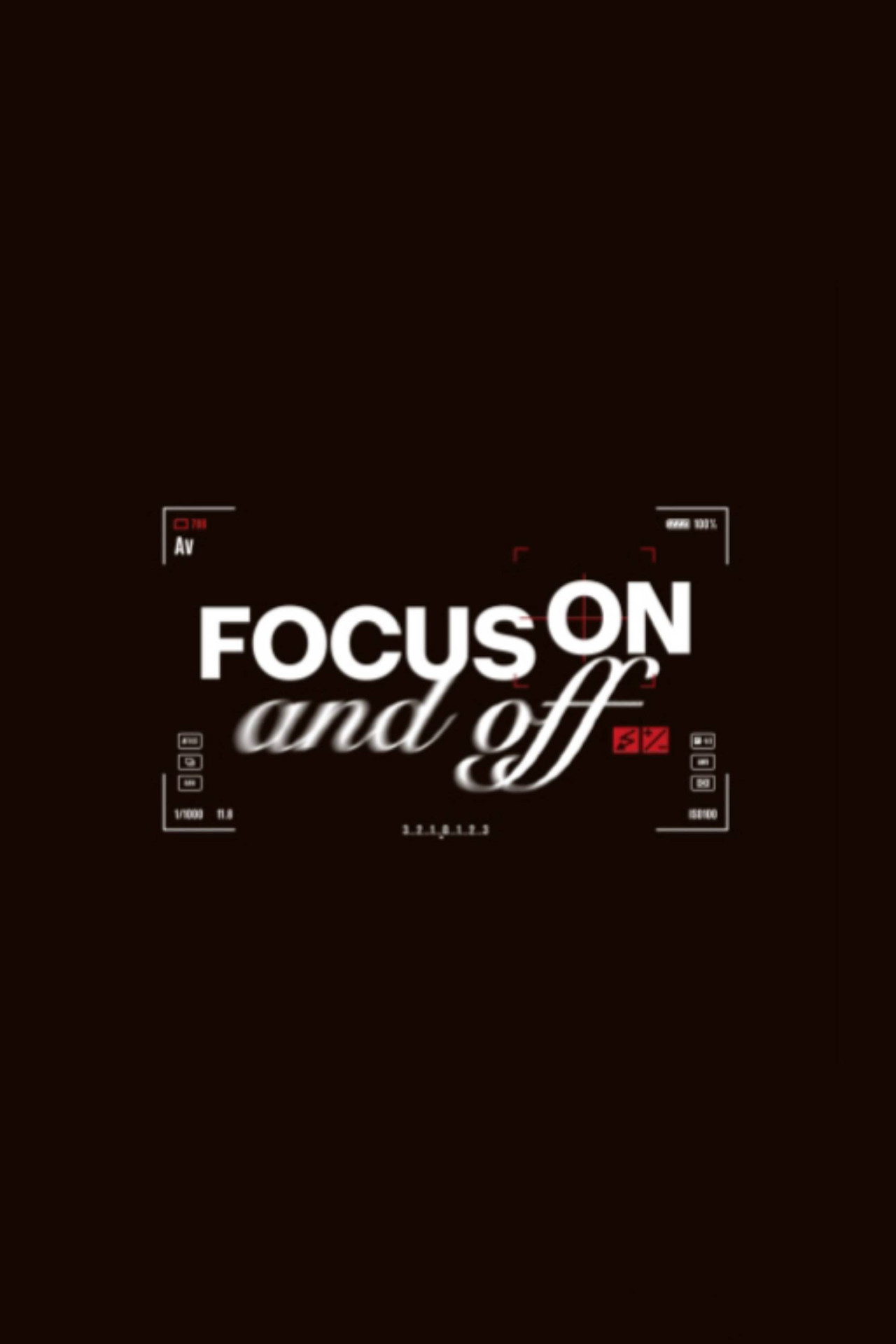 ONF [FOCUS ON AND OFF] affisch