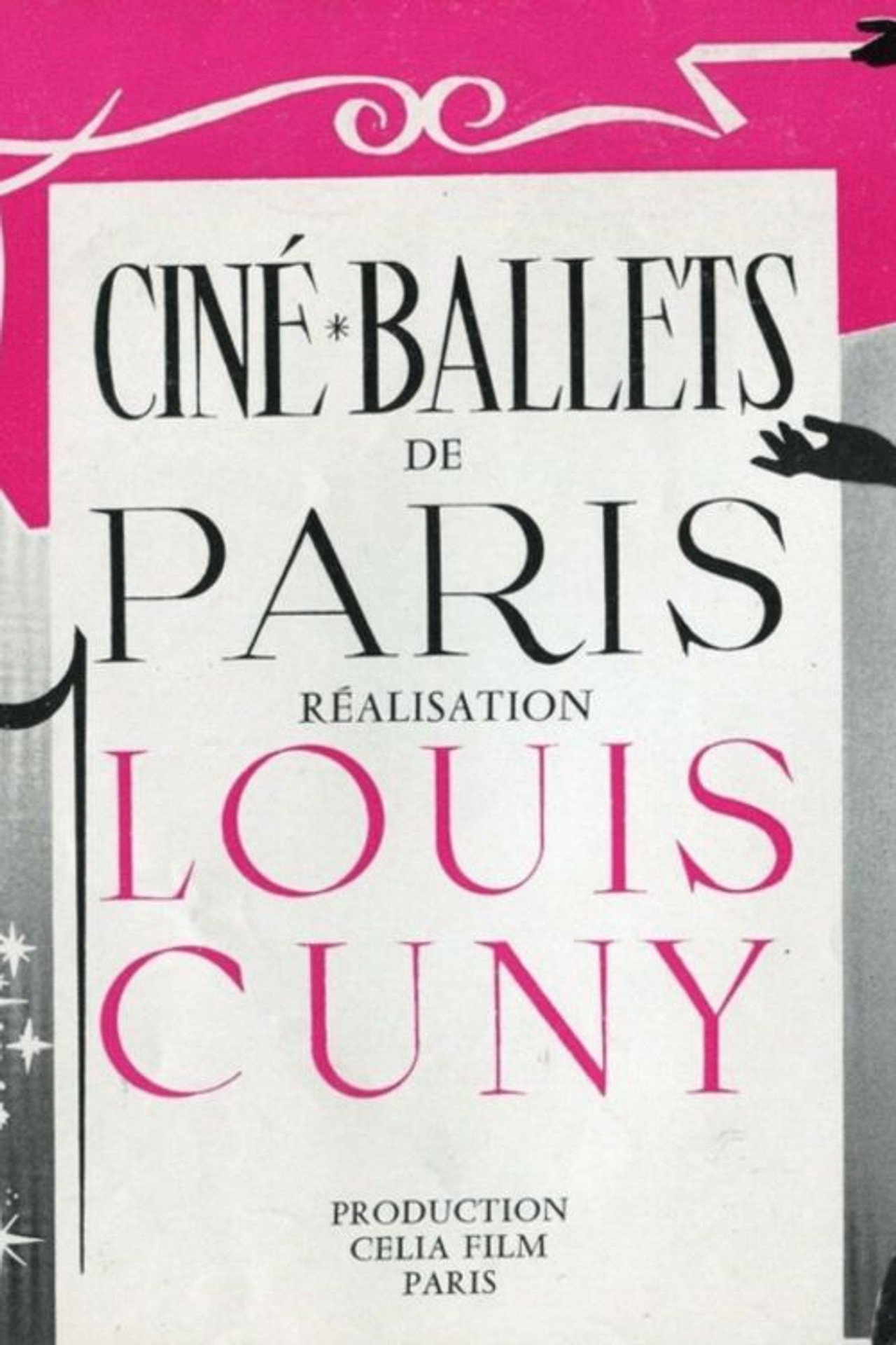 Ciné ballets de Paris filmaffisch