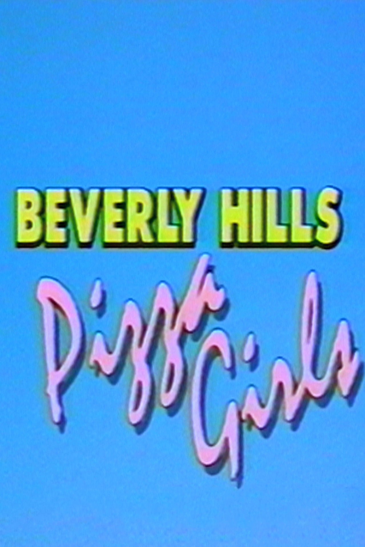 Beverly Hills Pizza Girls Backdrop