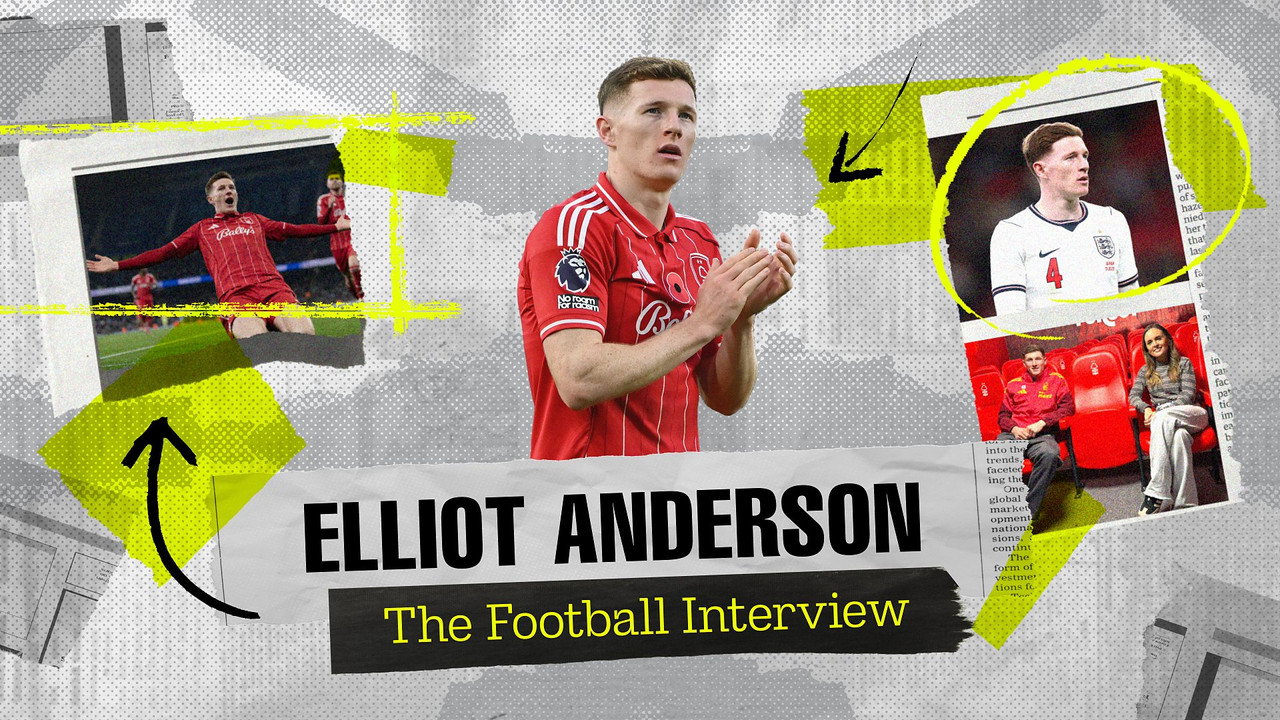 The Football Interview backdrop