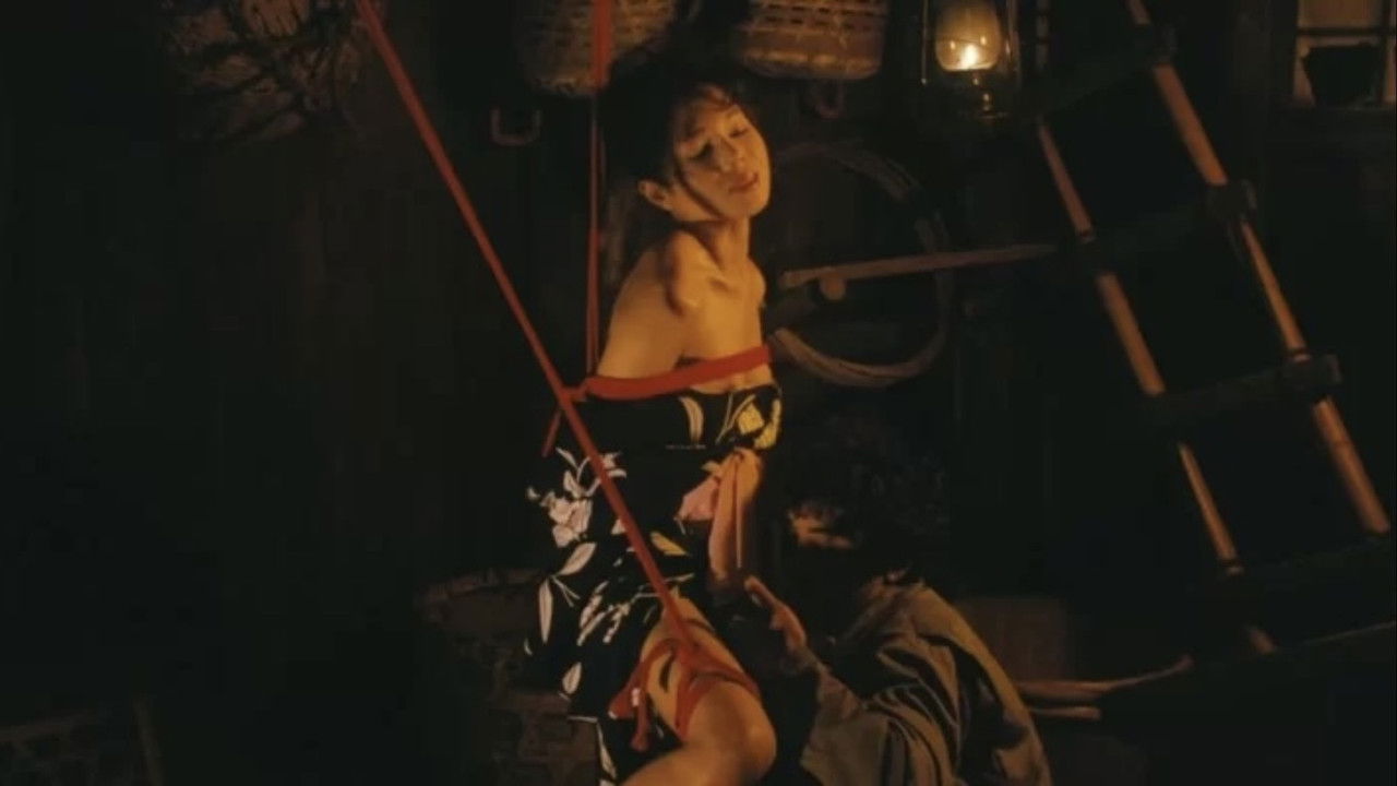 Beautiful Teacher in Torture Hell backdrop