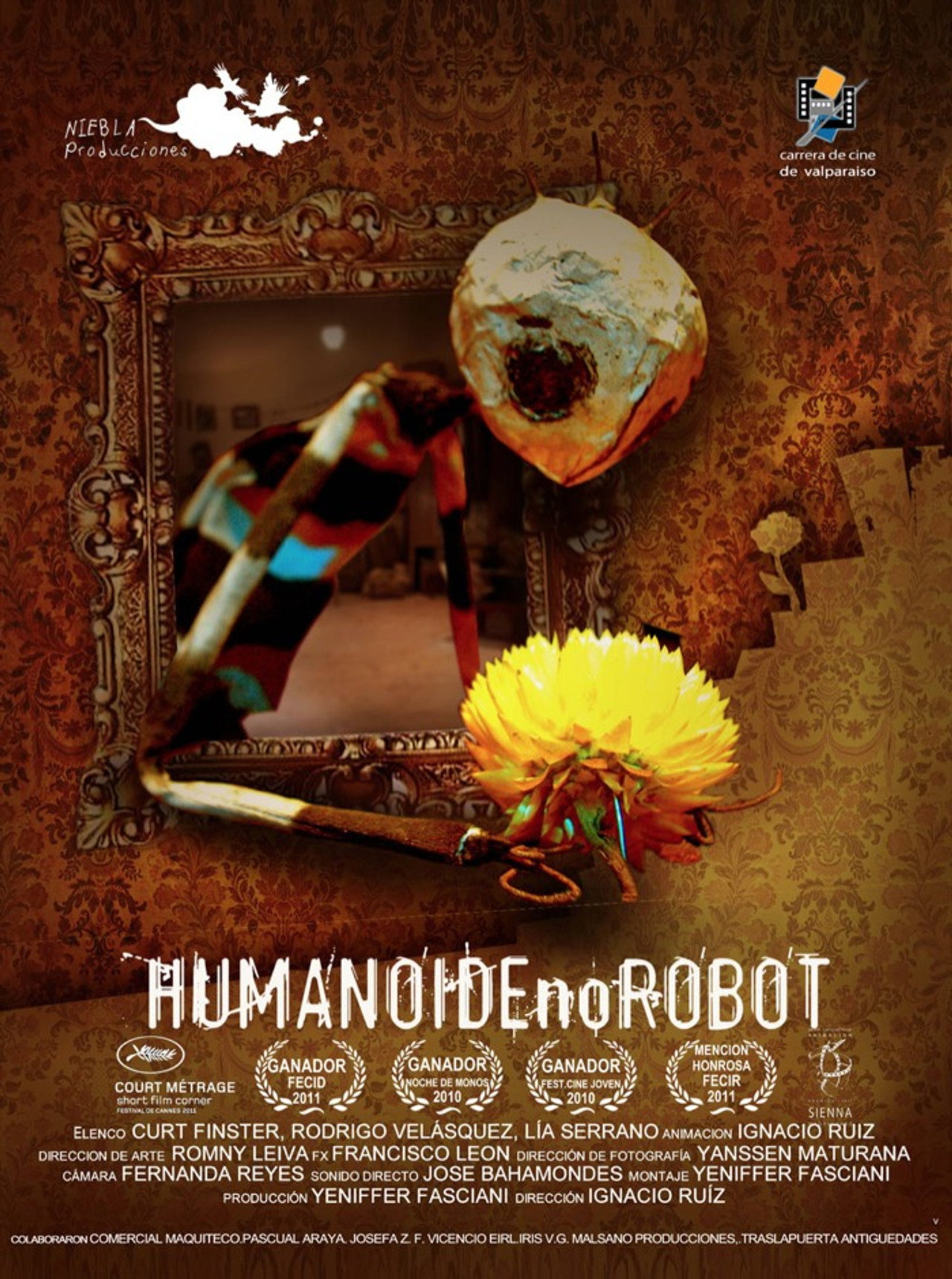 HUMANOIDE no ROBOT filmaffisch