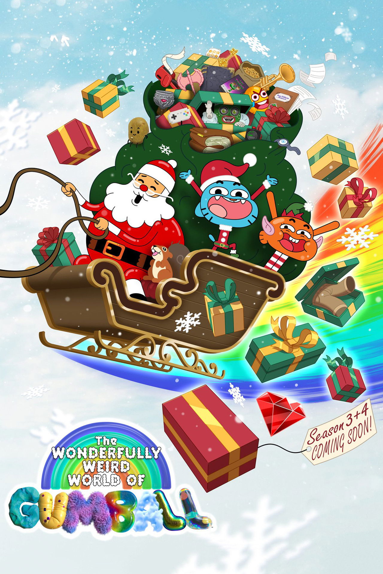 The Wonderfully Weird World of Gumball Season 3 + 4