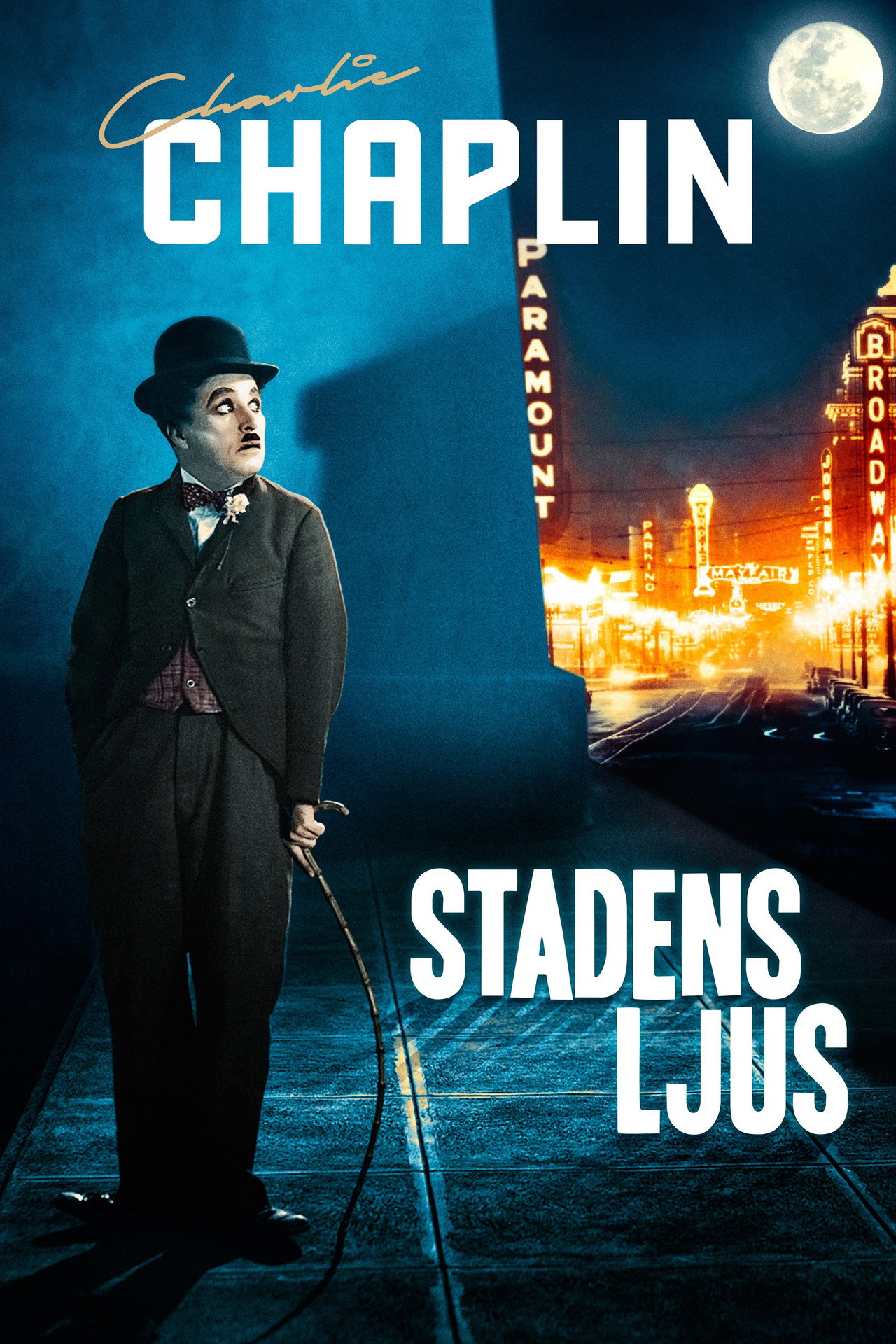Stadens ljus filmaffisch
