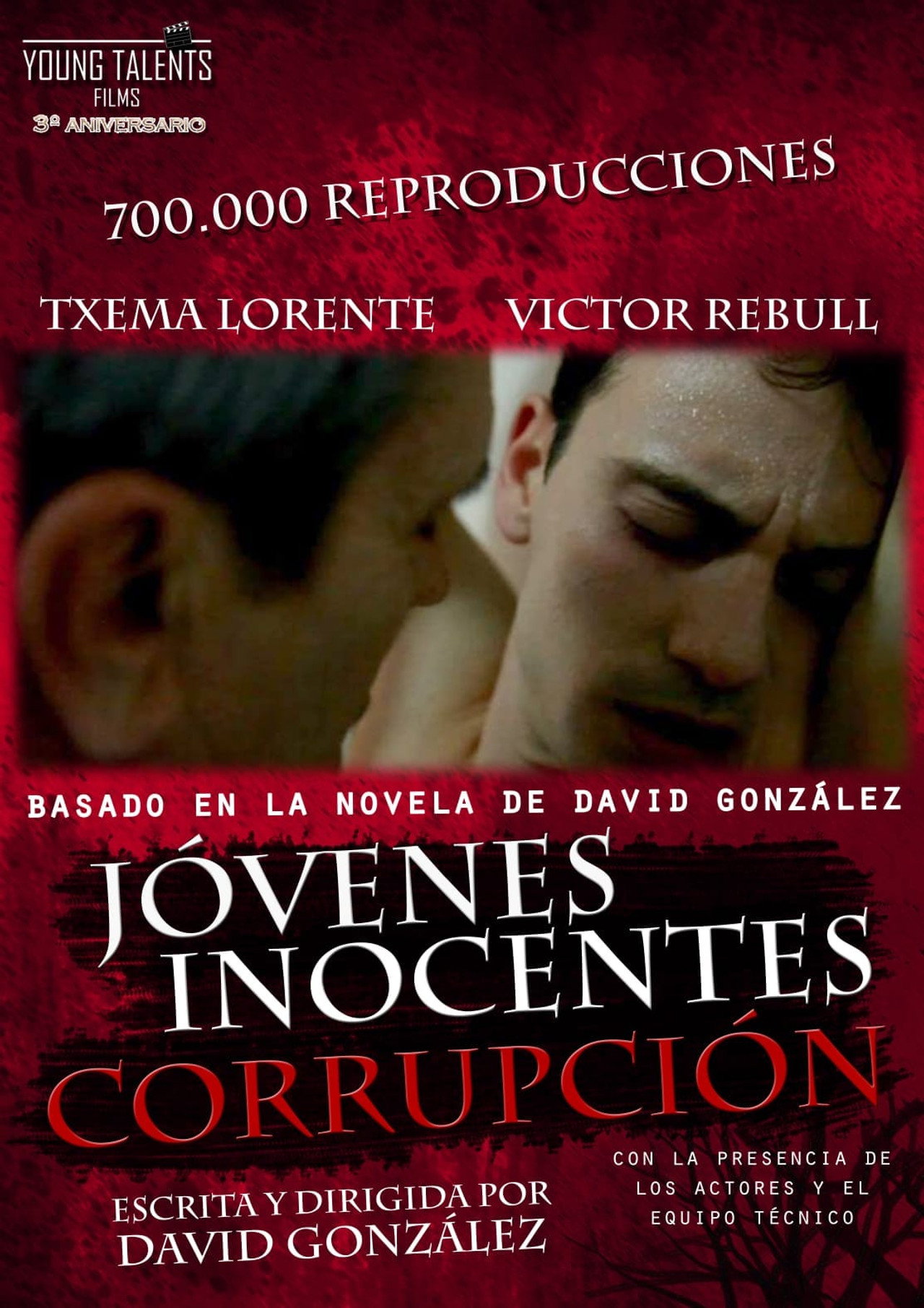 Jóvenes inocentes. Corrupción filmaffisch
