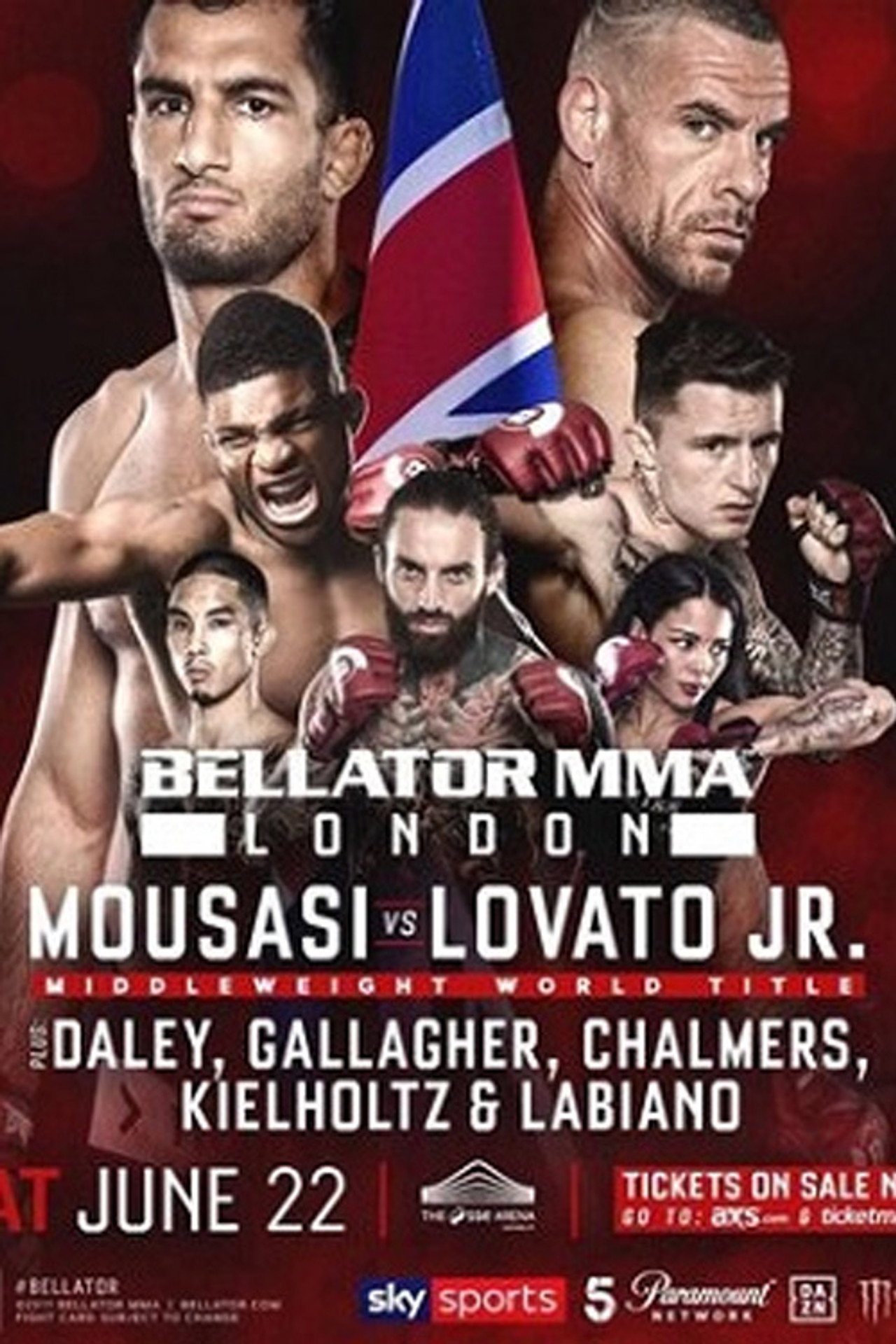 Bellator 223: London filmaffisch