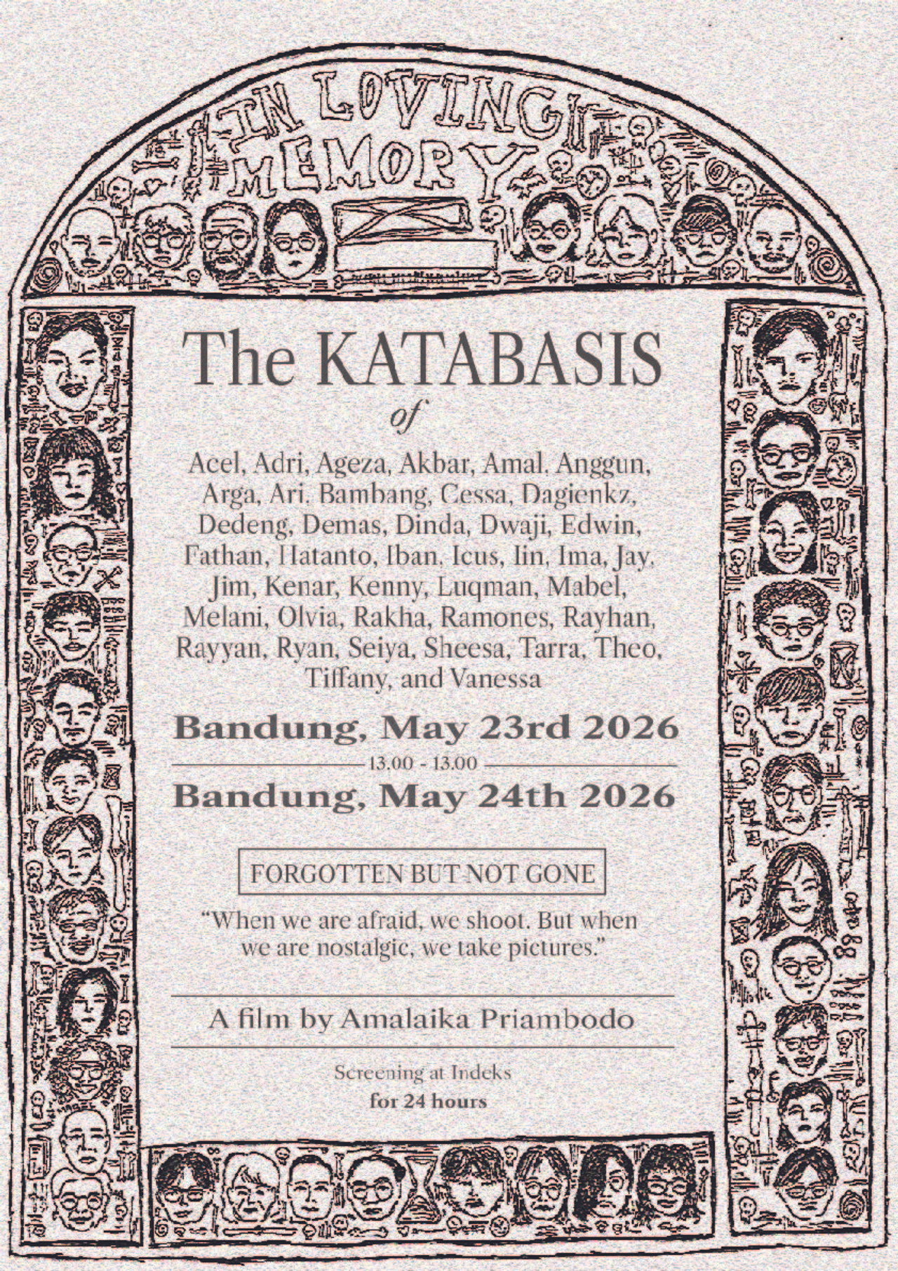 The Katabasis of... filmaffisch