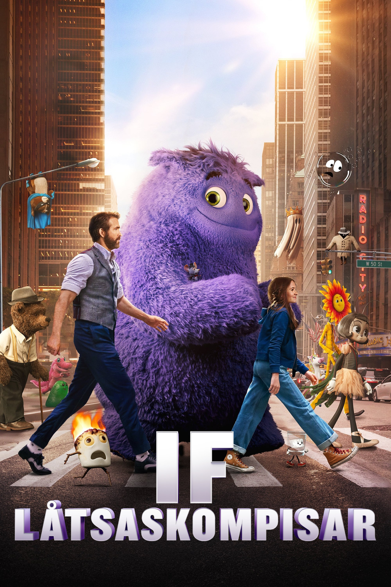 IF - låtsaskompisar filmaffisch