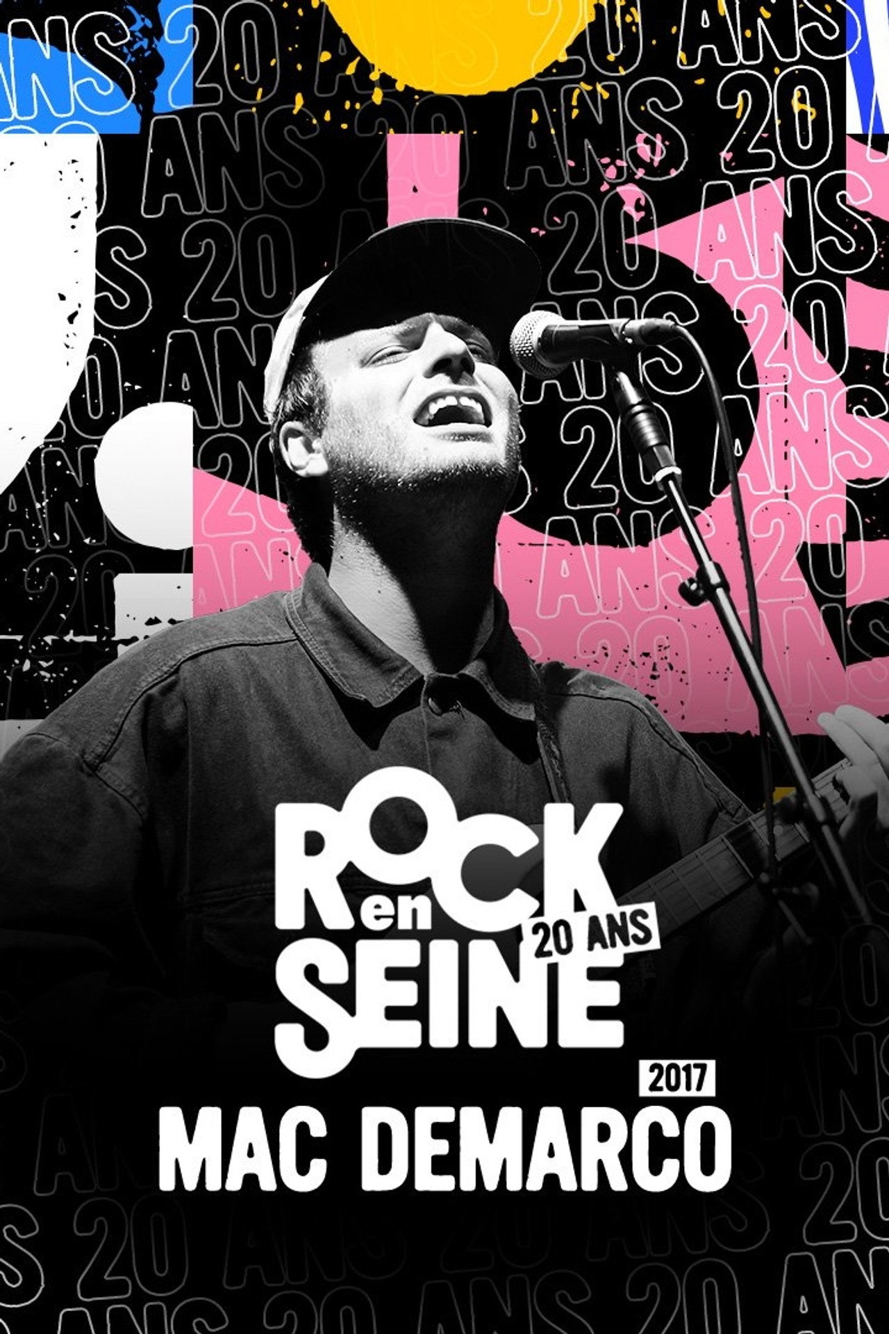 Mac DeMarco - Rock en Seine 2017 Backdrop