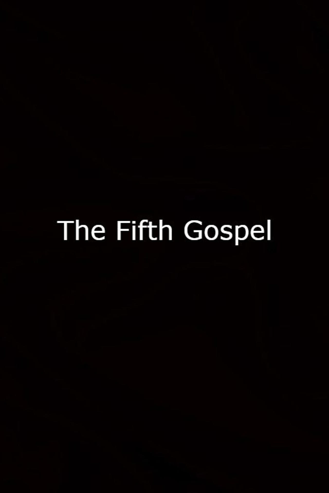 The Fifth Gospel Backdrop