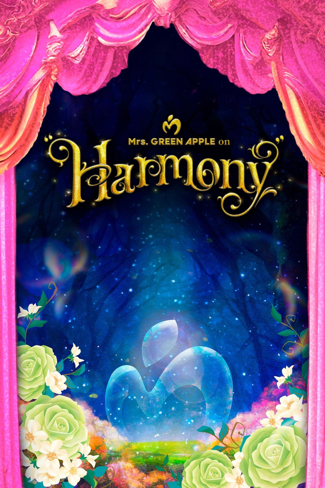 Mrs.GREEN APPLE on “Harmony” filmaffisch
