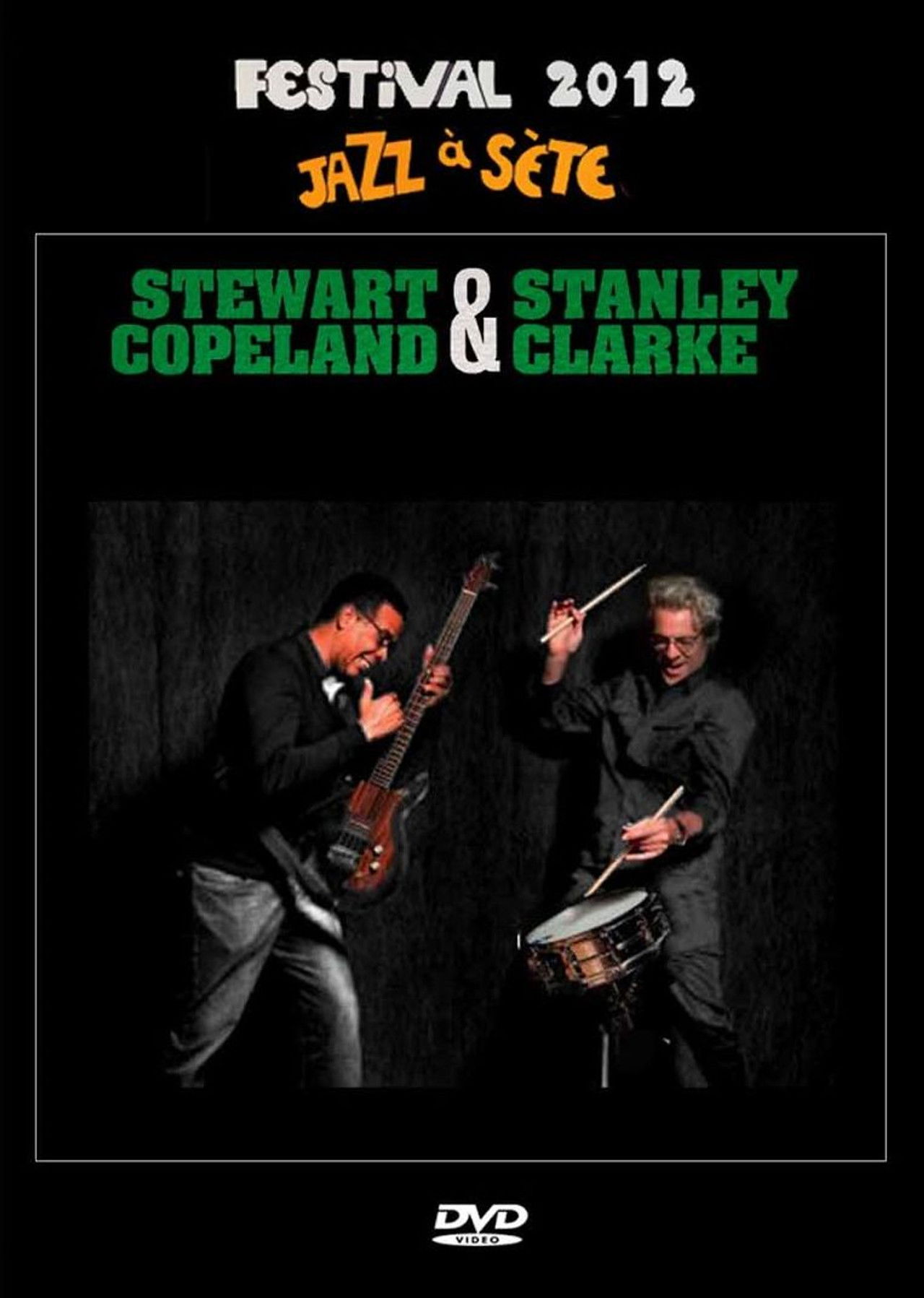 Stanley Clarke & Stewart Copeland: Jazz à Sète Festival 2012 Backdrop