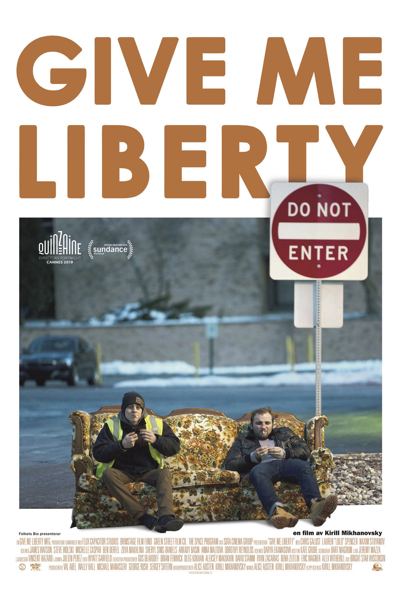 Give Me Liberty filmaffisch