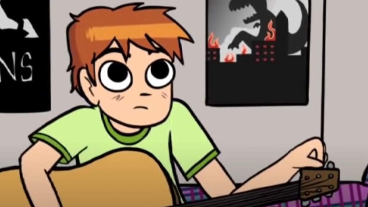 Scen från Scott Pilgrim vs. the Animation