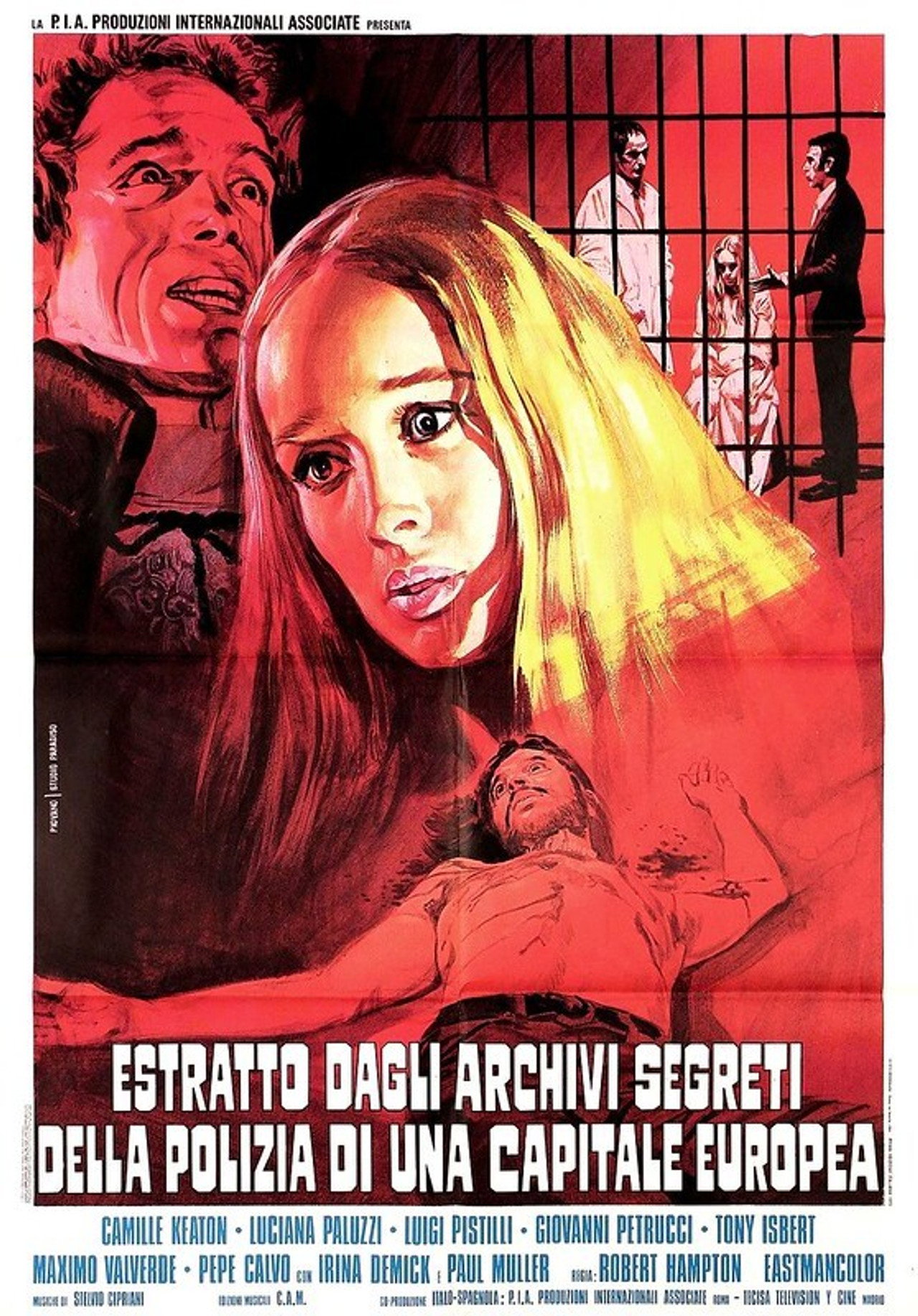 Estratto dagli archivi segreti della polizia di una capitale europea filmaffisch