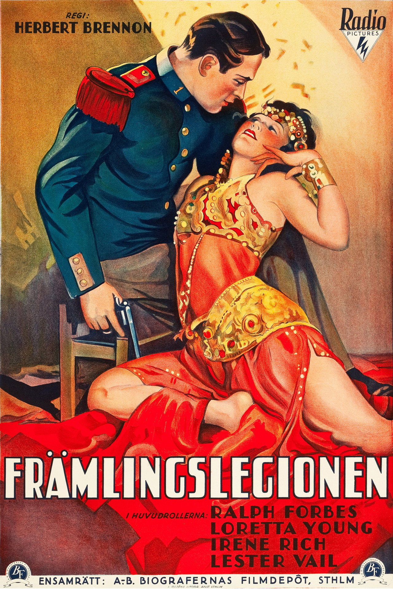 Främlingslegionen filmaffisch