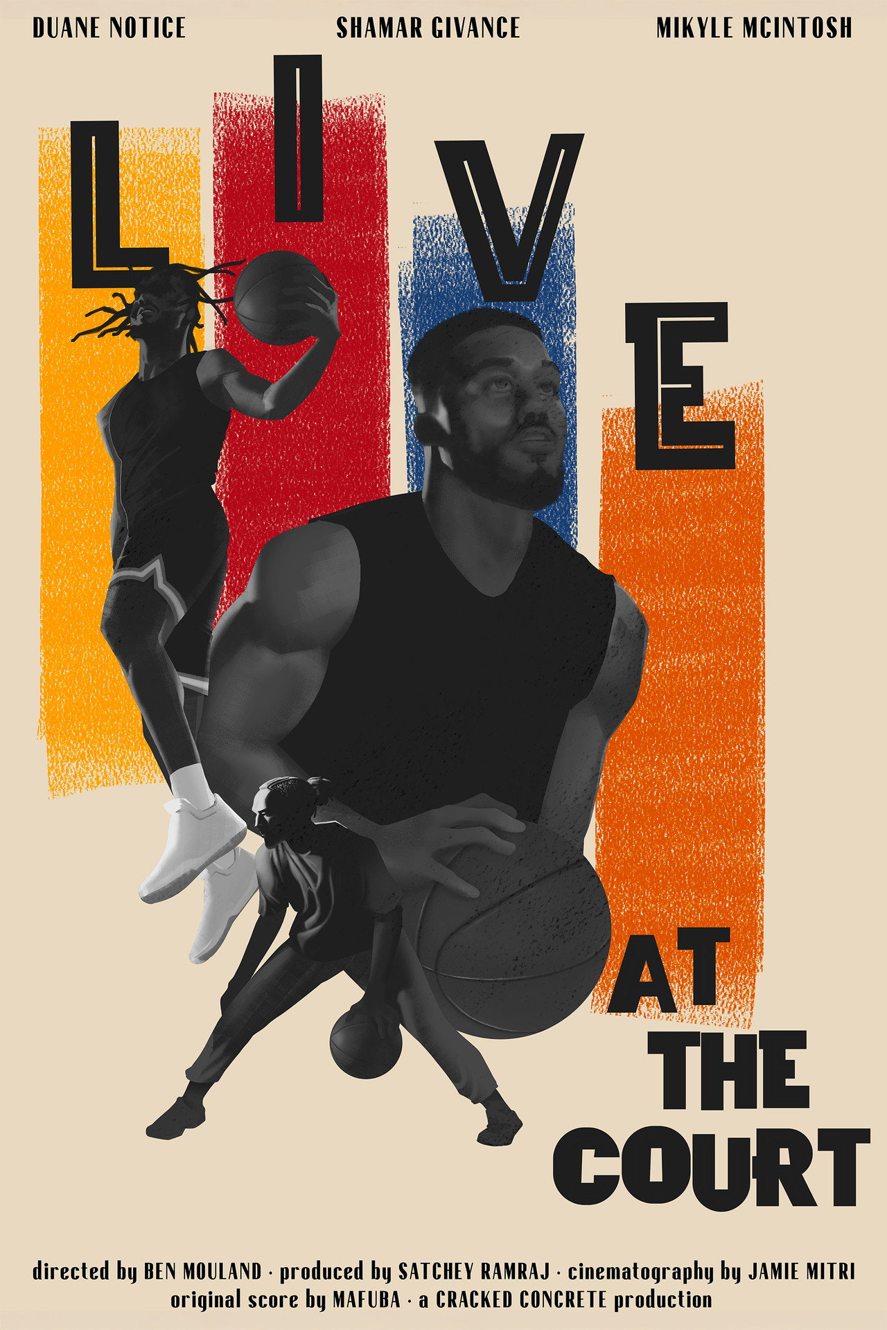 LIVE at the Court filmaffisch