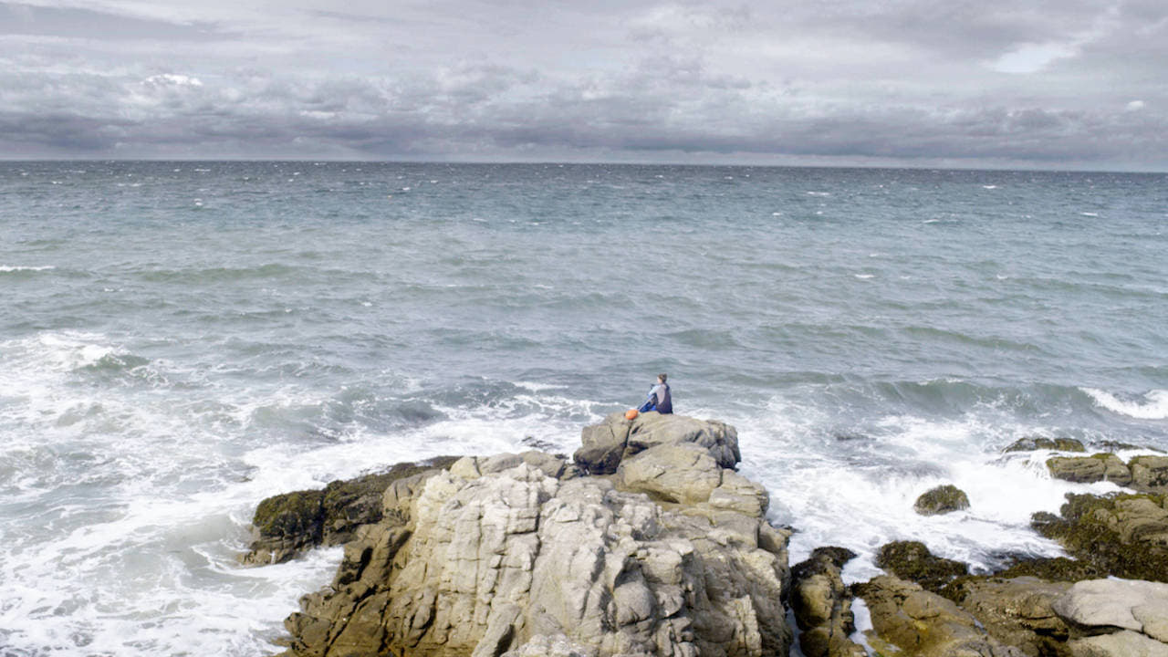 Scen från Souffler plus fort que la mer