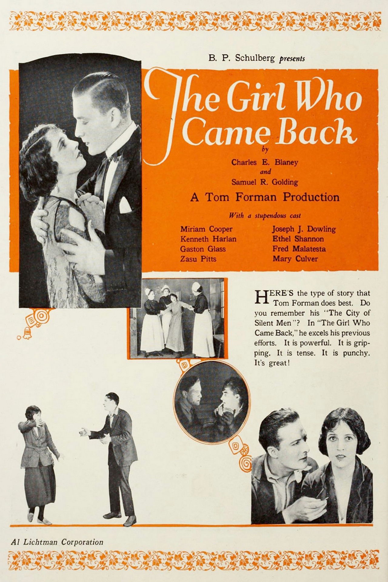 The Girl Who Came Back Backdrop