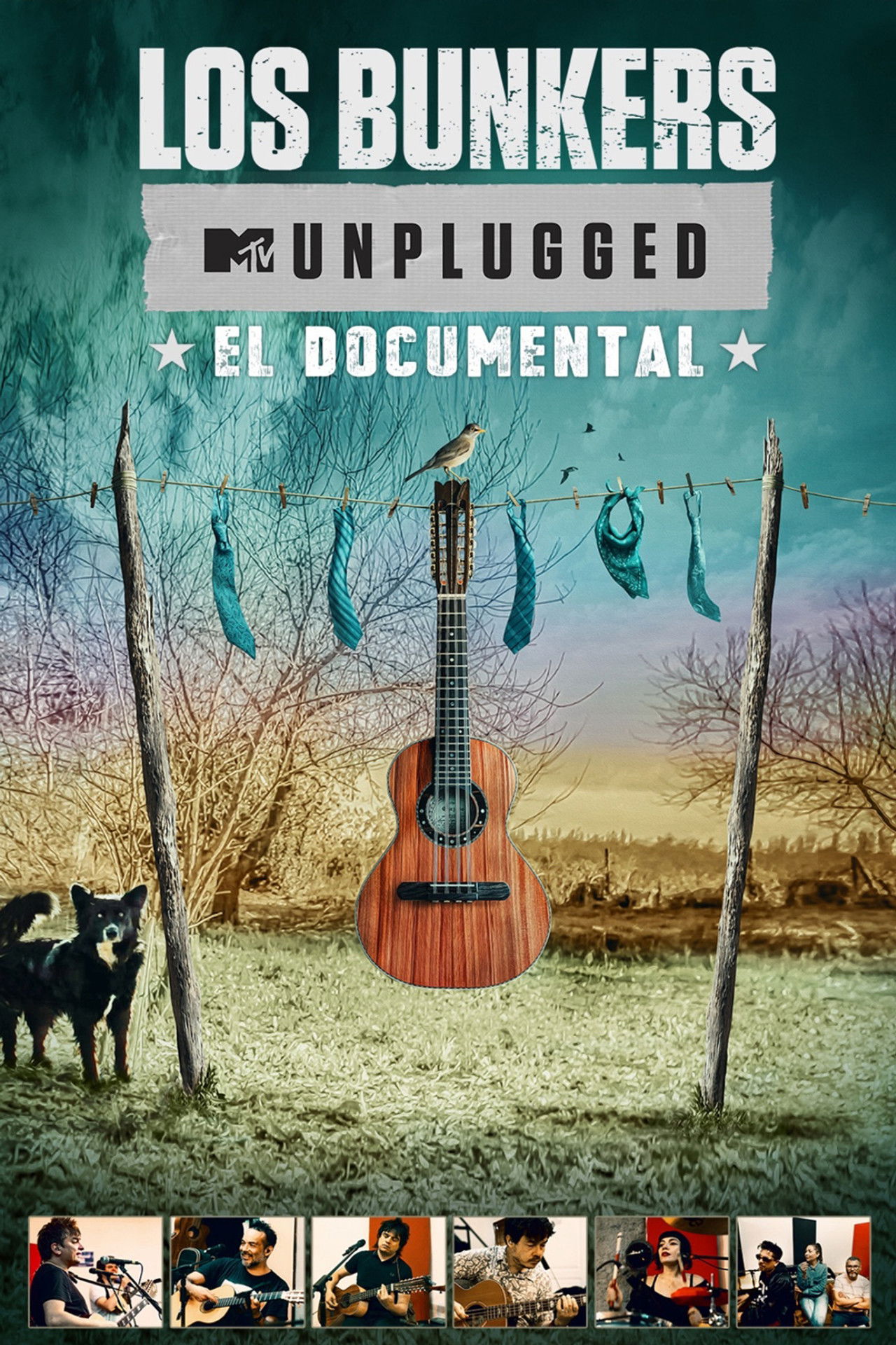 Los Bunkers - MTV Unplugged: The Documentary Backdrop