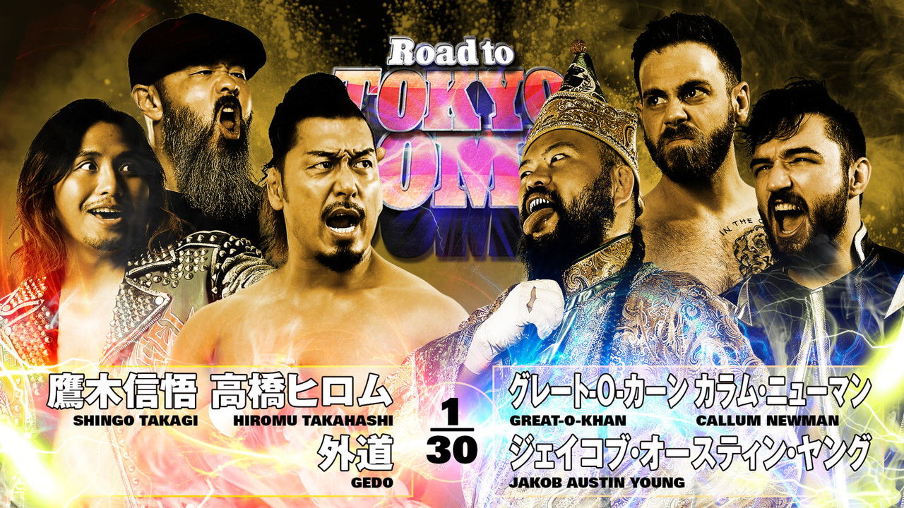NJPW Road to Tokyo Dome 2025 - Day 3 backdrop
