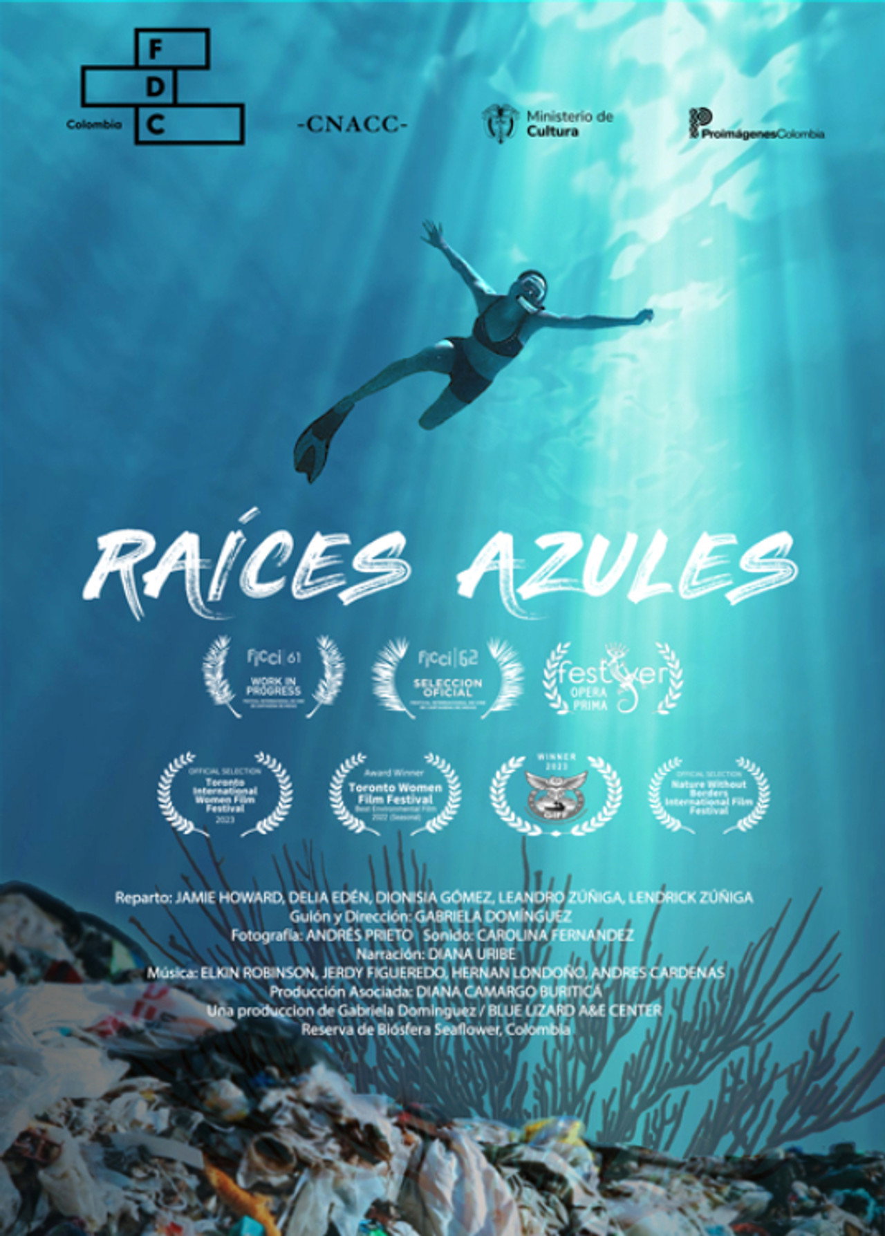 Raíces azules filmaffisch