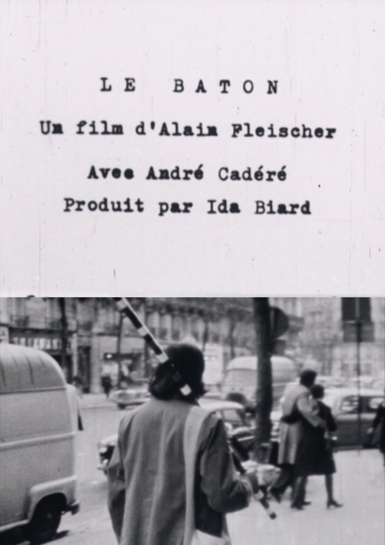 Le bâton filmaffisch
