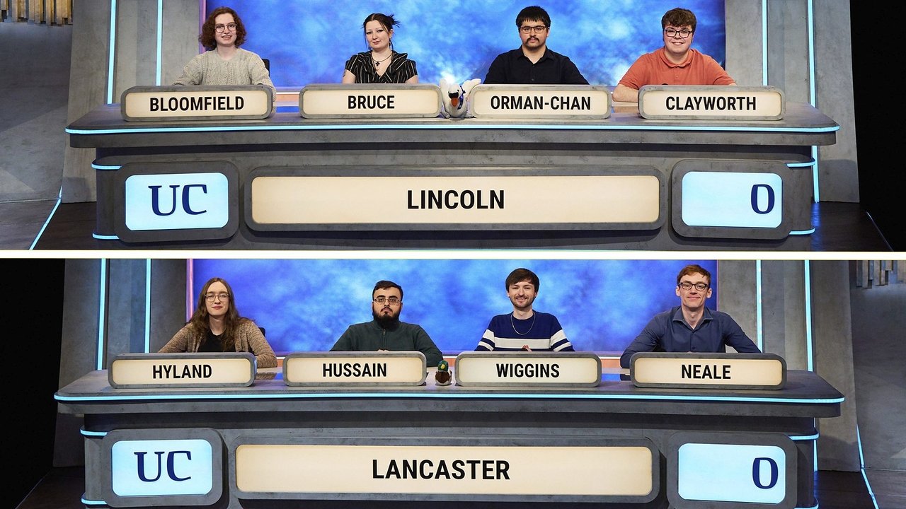 University Challenge - Season 55 Episode 8 : Lincoln v Lancaster